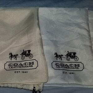 Coach x-large dust bags
